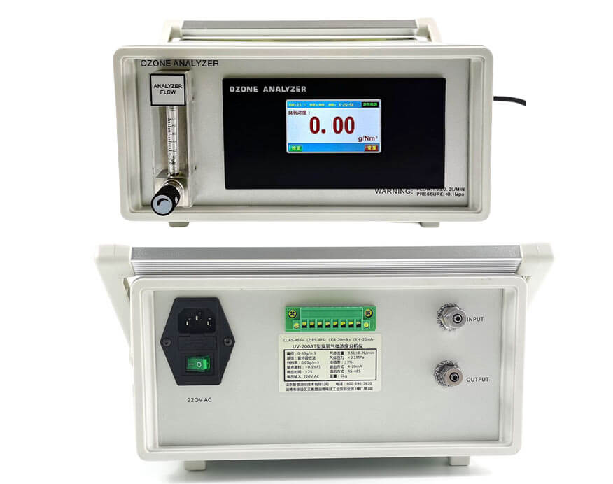 portable high concentration ozone analyzer 200mg/l